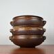 Vintage ceramic bowls from the Danish studio Aase & Leif Vange Keramik, set of 3.
