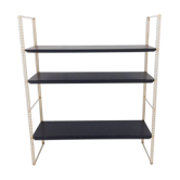Etagère string métal et laiton vintage 1960