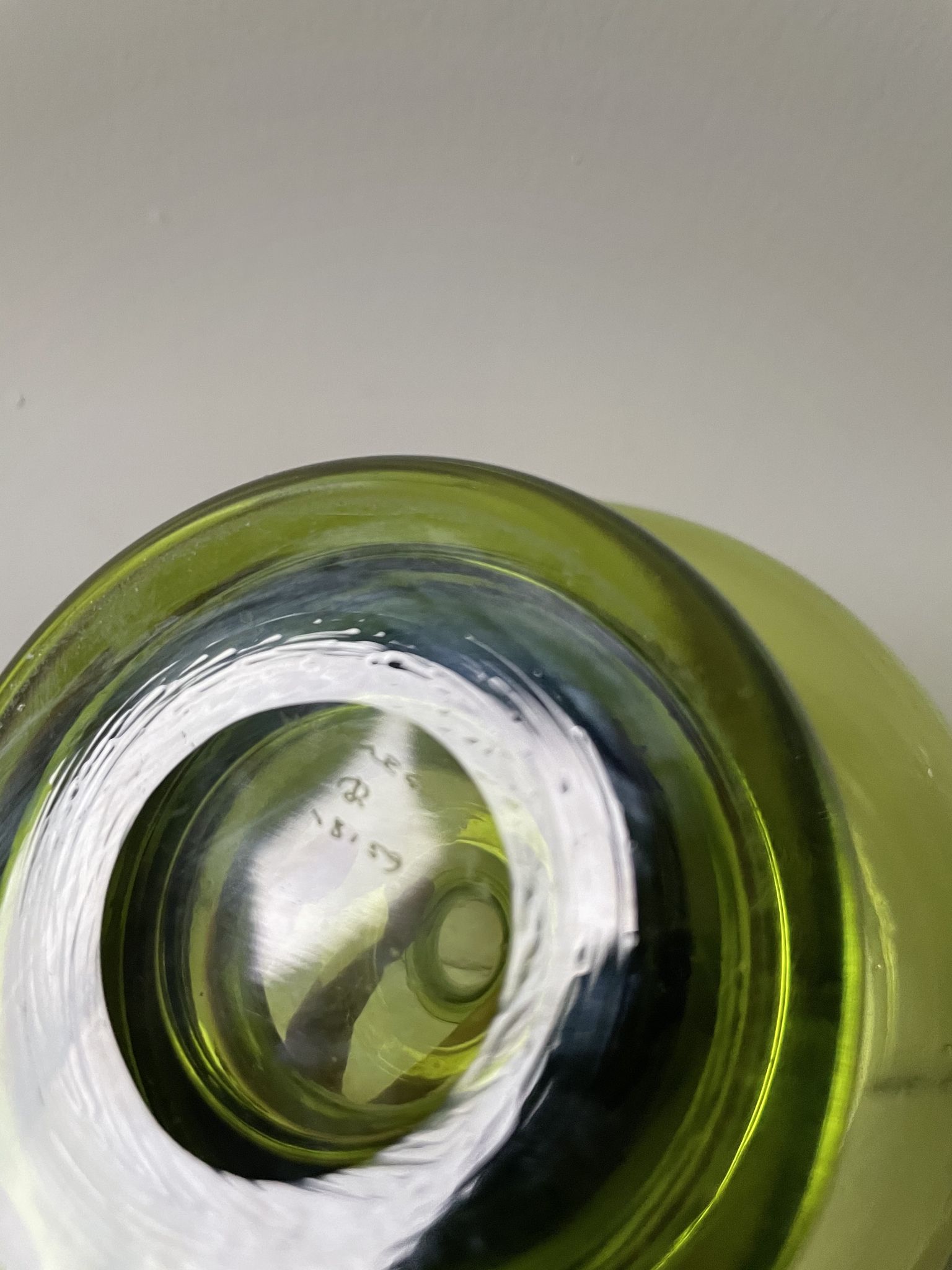 Pair of 1960’s danish glass by Per Lutken