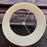 Vintage golden fabric lampshade