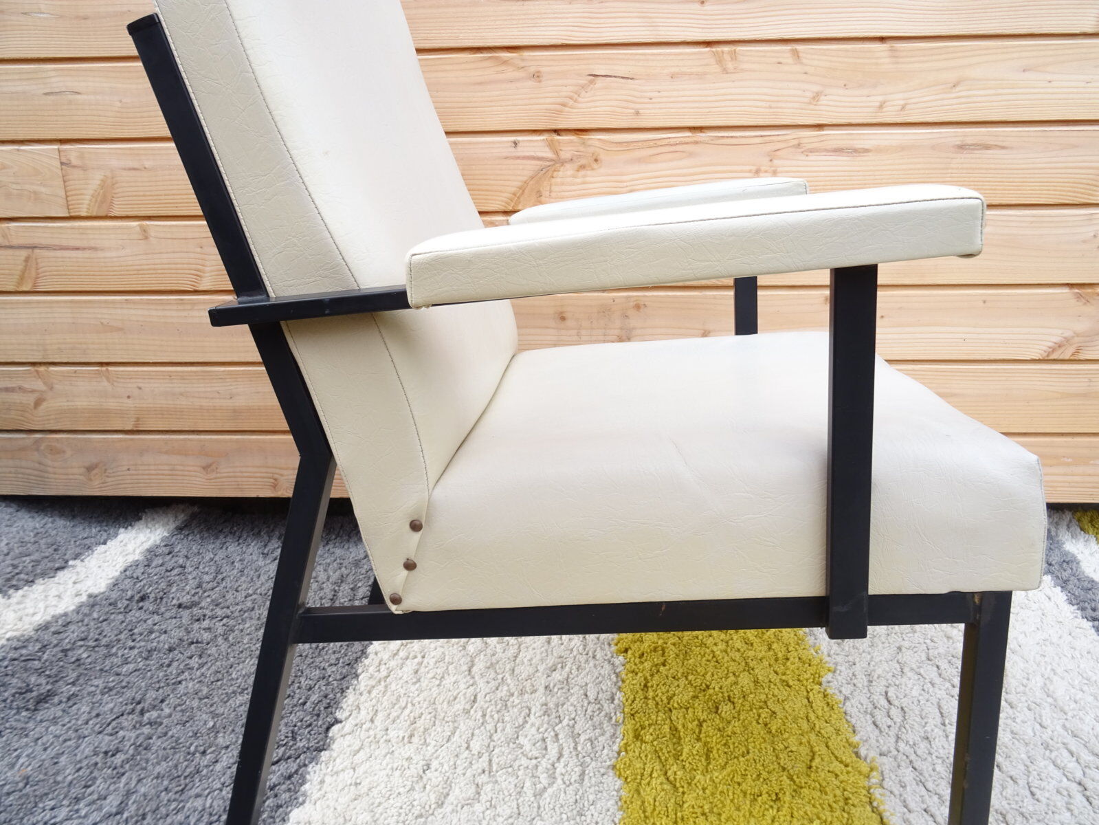 Pair of modernist armchairs