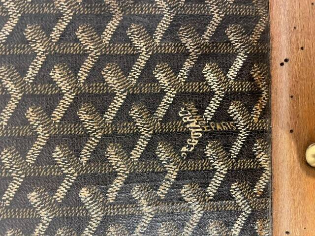 GOYARD VINTAGE TRUNK FROM THE '20s