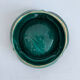 Vintage green ceramic ashtray