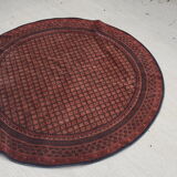 Modern round carpet 190cm diameter handmade