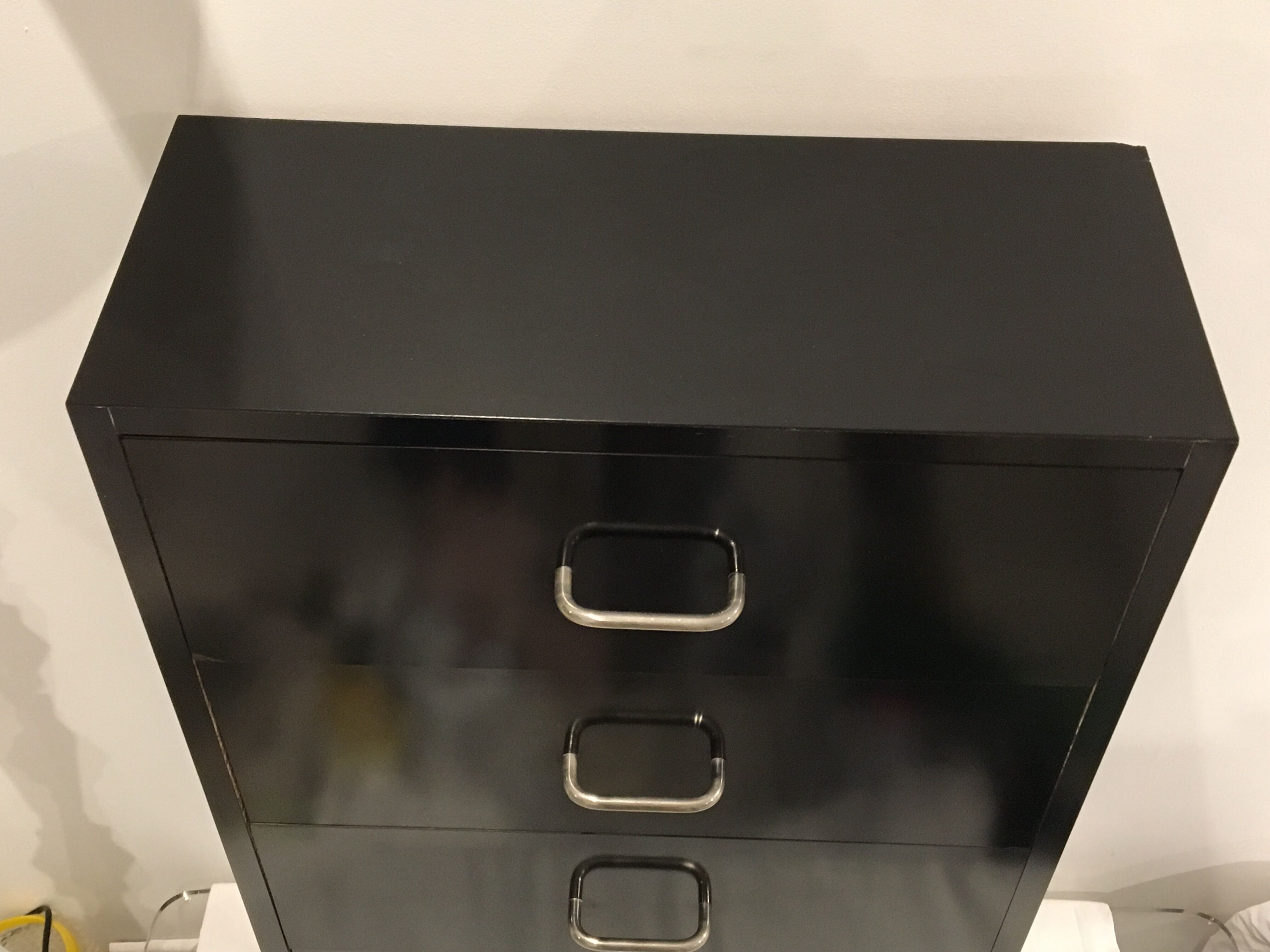 Chiffonnier formica noir