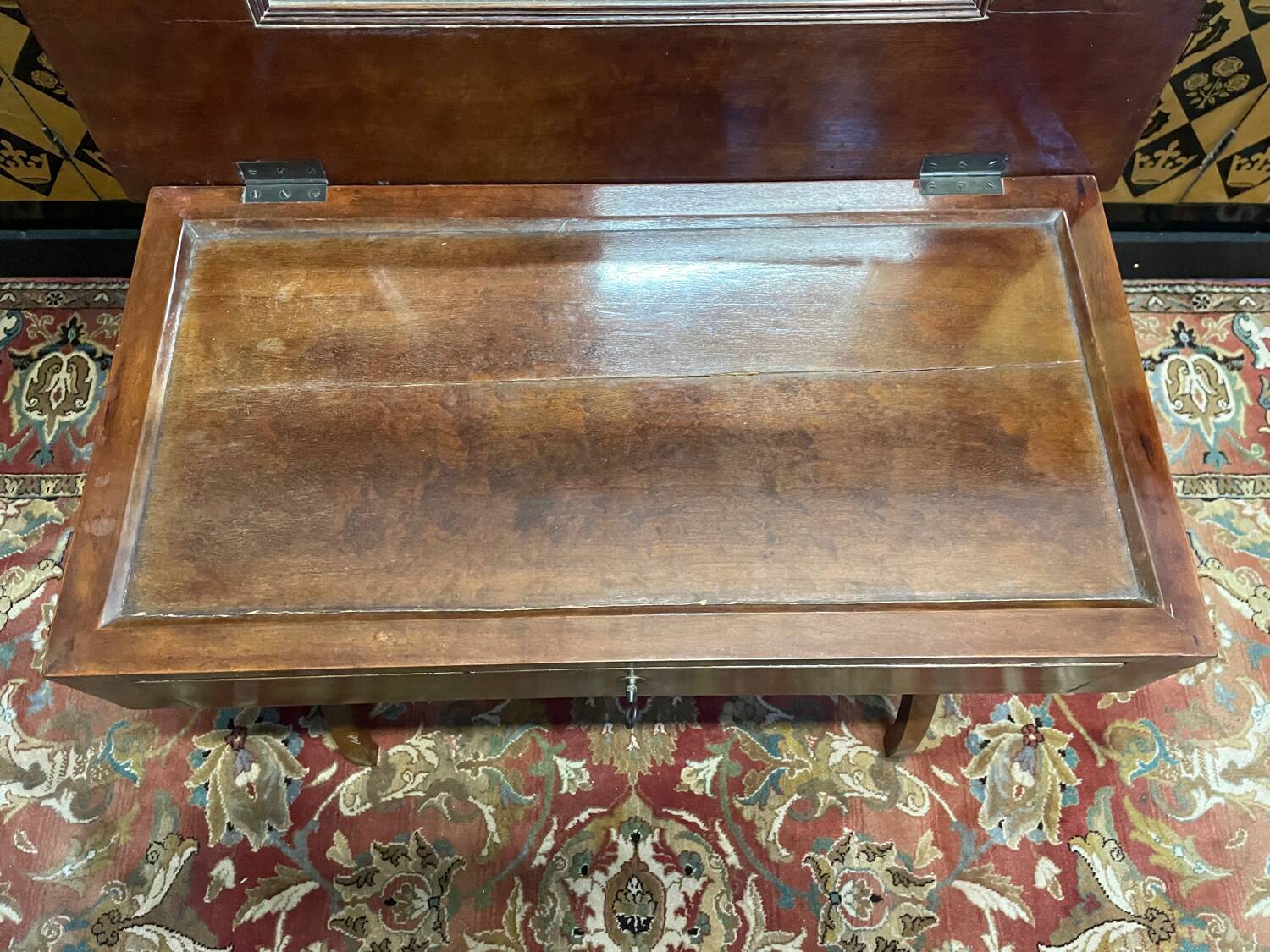 Coiffeuse Empire en acajou