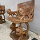 Salon africain en bois