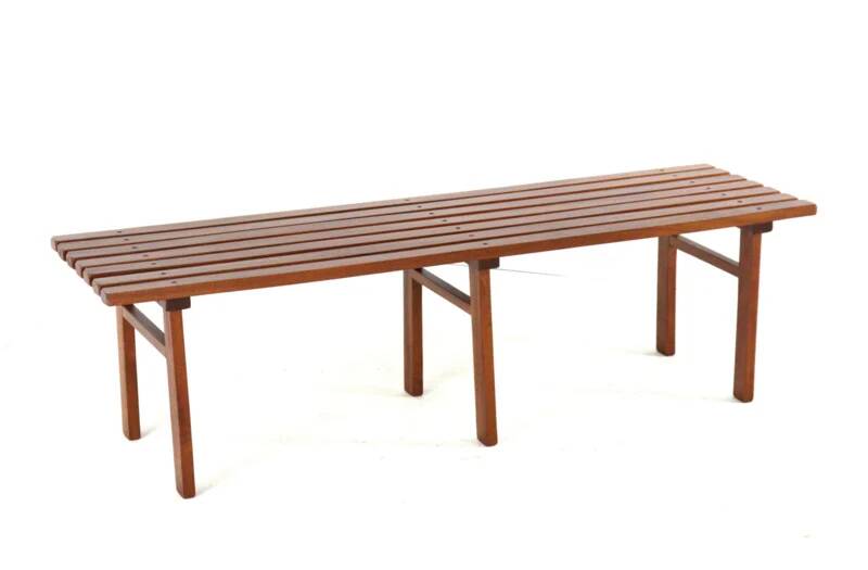 vintage 'Odijk' mid-century modern bench