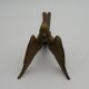 Ornements frontons bronze oiseaux ancien
