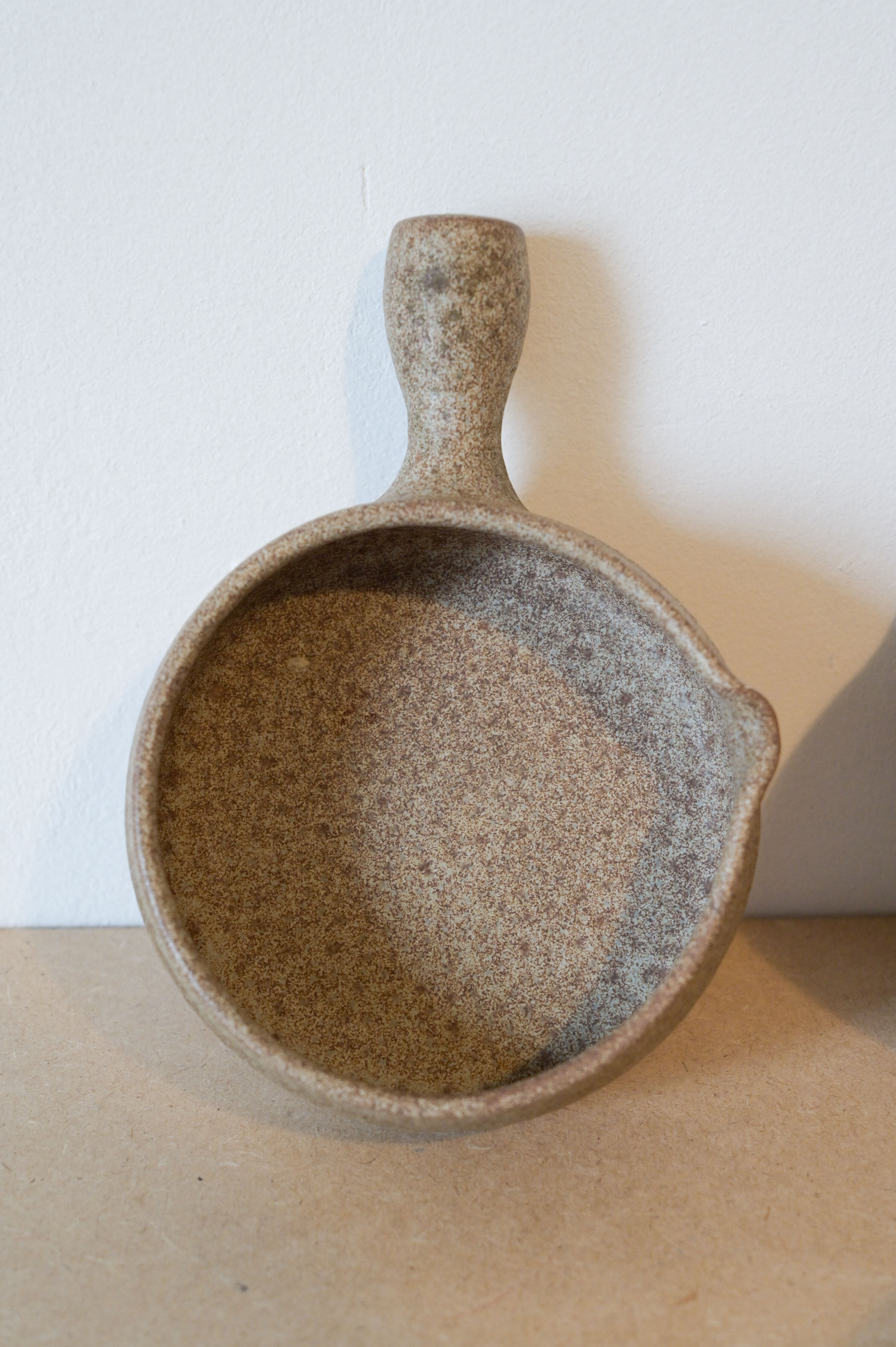 Set caquelon and 3 stoneware bowls