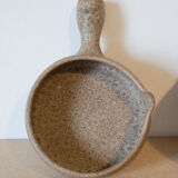 Set caquelon and 3 stoneware bowls
