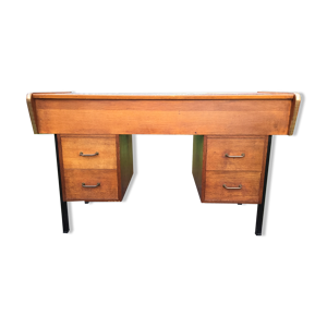 Table bureau console vintage en