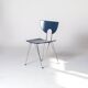 Set of 8 colorful Mikado 1800 chairs by Walter Leeman, Kusch+Co, 1980s