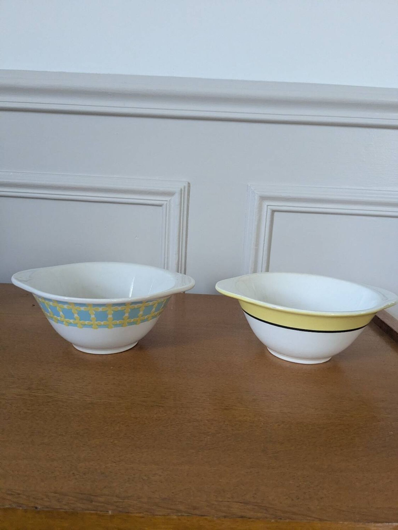 Two vintage bowls