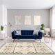Modern Moroccan carpet white