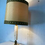 Lampe de table vintage avec base en marbre