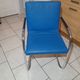THONET sled-style chair, designer office/dining room chair with cantilever