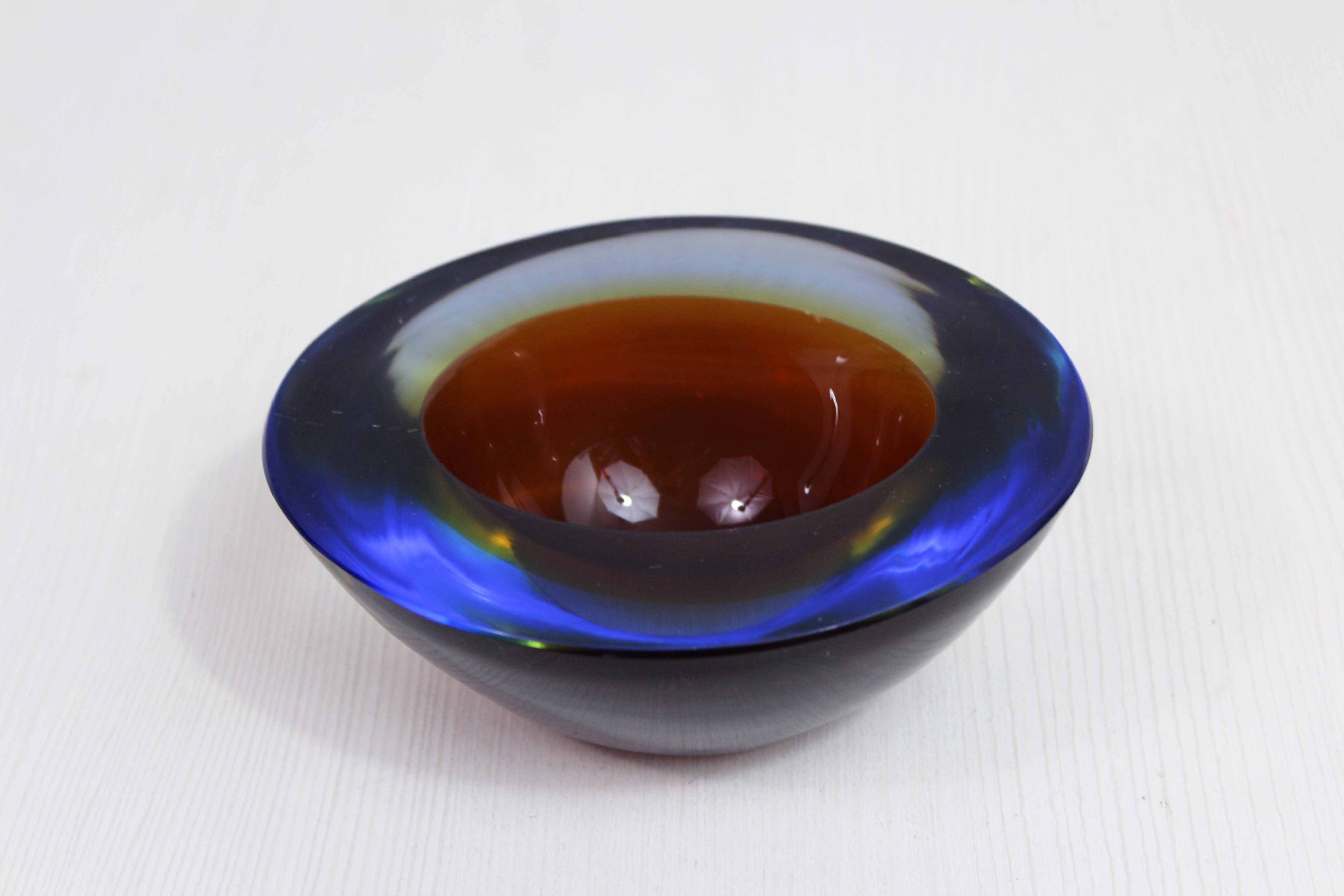 Murano glass ashtray