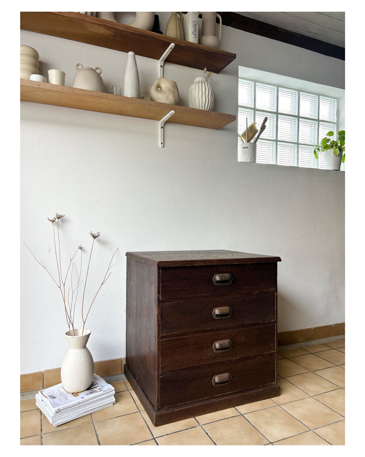 Meuble caisson d’apothicaire