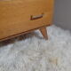 Commode vintage scandinave pieds compas année 60