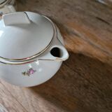 Théière et sucrier art deco