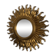 Vintage 1960s sun gold witch mirror - 47 cm