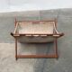 Mid-century folding magazine rack in teak, 1960s