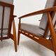1960s vintage Danish mid-century teak armchair