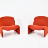Set of 2 Alky armchairs by Giancarlo Piretti for Anonima Castelli, 1970s