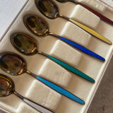 David Andersen 6 silver tea spoons 925
