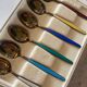 David Andersen 6 silver tea spoons 925