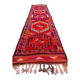 Vintage Turkish  Tribal Runner 417x94 cm veg dye wool rug tribal, handmade