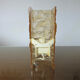 Champagne resin wall lamp