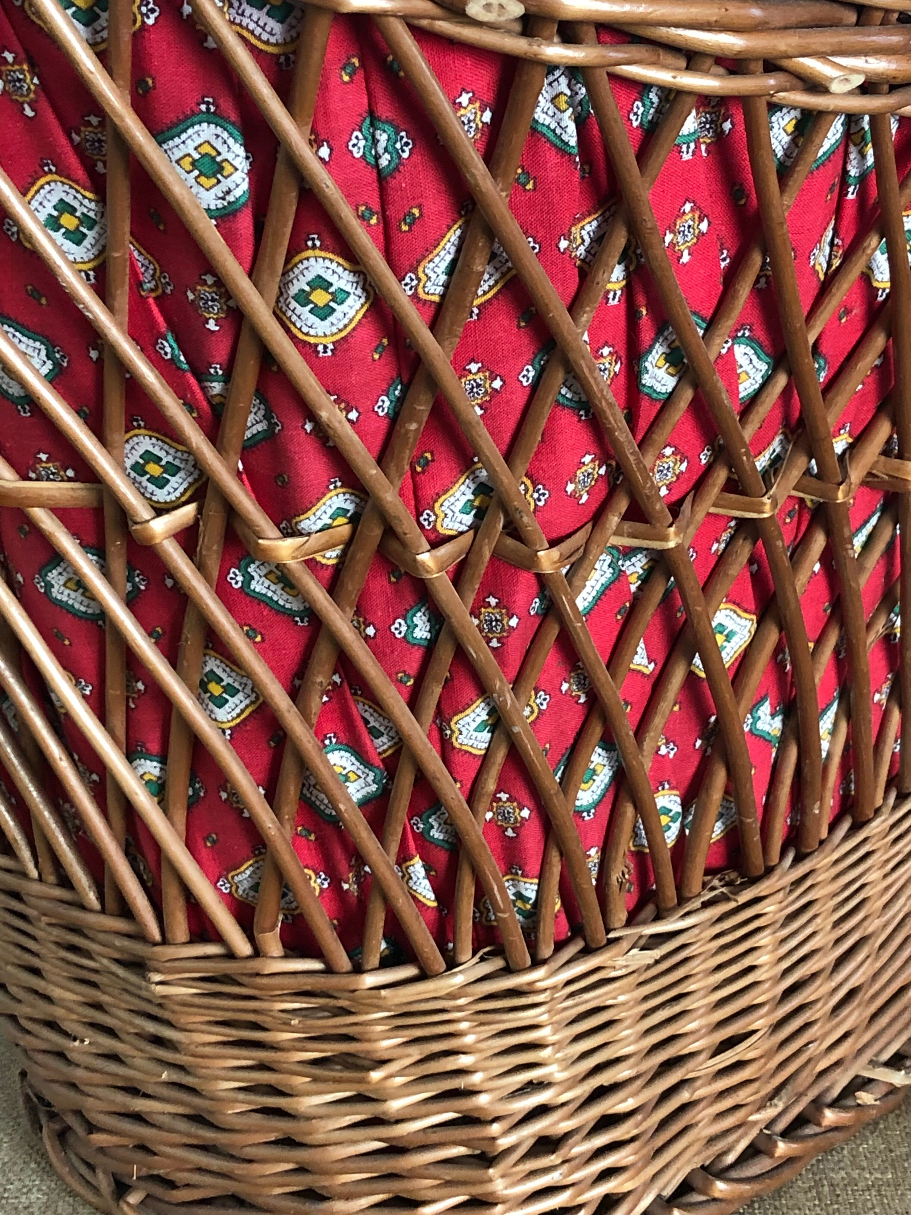 Braided Wicker Basket - XXL Format