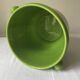 Glazed green cache-pot