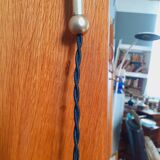 Wall-mounted oak desk from the 1950s.