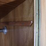 Armoire Bauhaus par Hynek Gottwald en placage de noyer et hêtre, années 1940