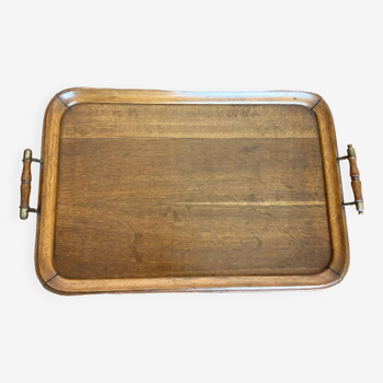Old wooden tray 19th century style