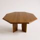 Vintage Octagonal Dining Table from Maison Regain, 1960