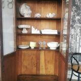 Display cabinet, oak bookcase from the 20s