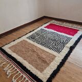 Handmade Moroccan wool rug, size 150 x 250 cm