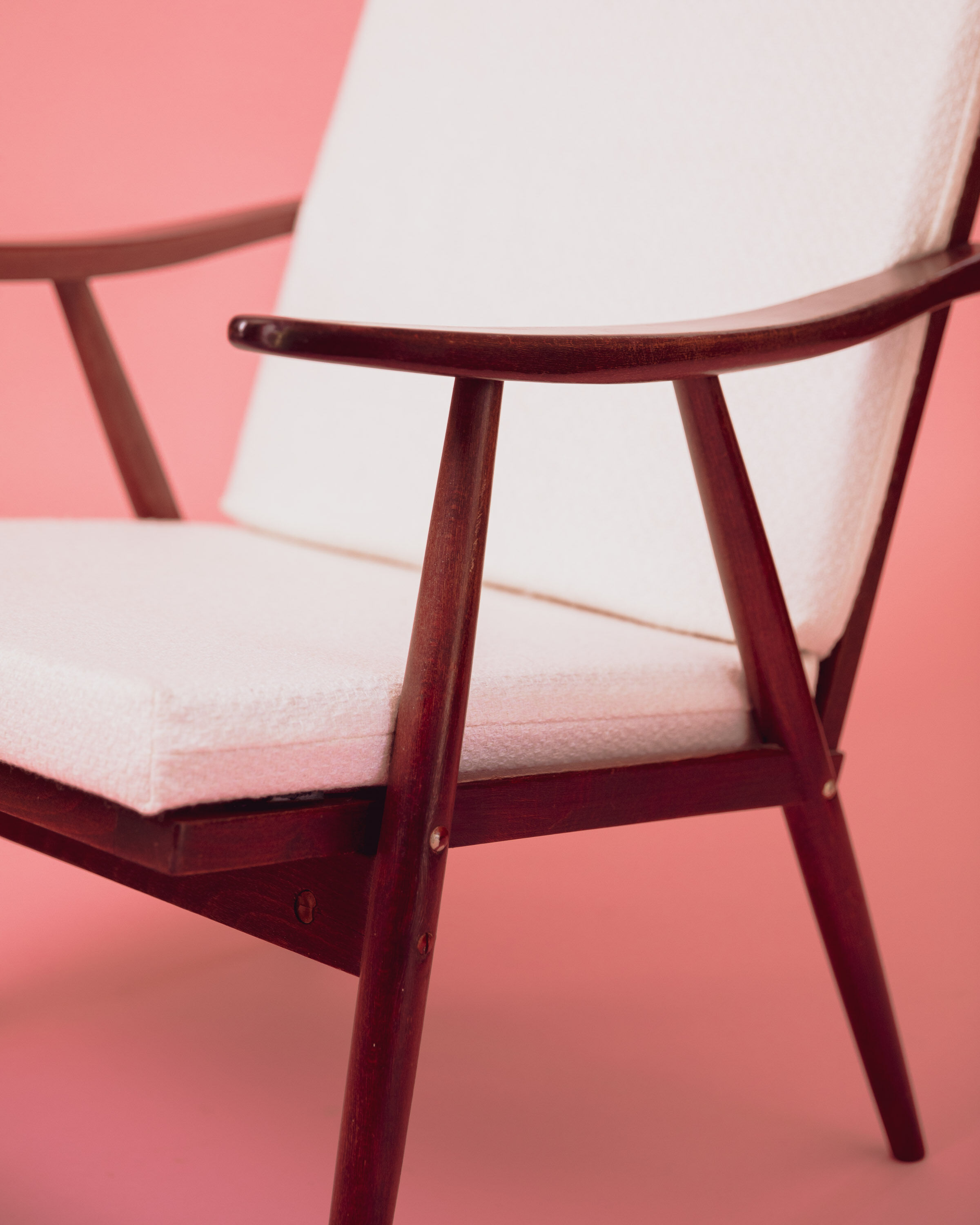 Pair of armchairs "Boomerang" by Thonet 1960