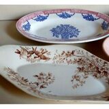 Set de quatre raviers en faïence Française anciens