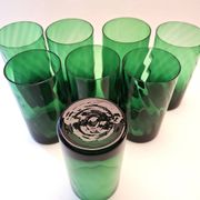 Set of eight Glasses 1970s