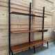 Modular teak shelving by Louis Van Teeffelen 1950s