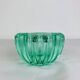 Green glass vase by Pierre D'Avesn, art deco pocket tray