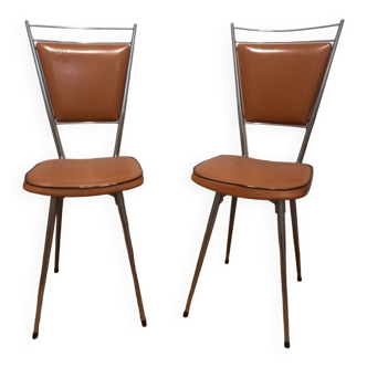 Paire chaises vintage Tublac