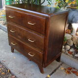 Dresser vintage walnut tone 60