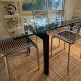 Bauhaus Table LC6 Art Nouveau G1241 by Le Corbusier for Cassina