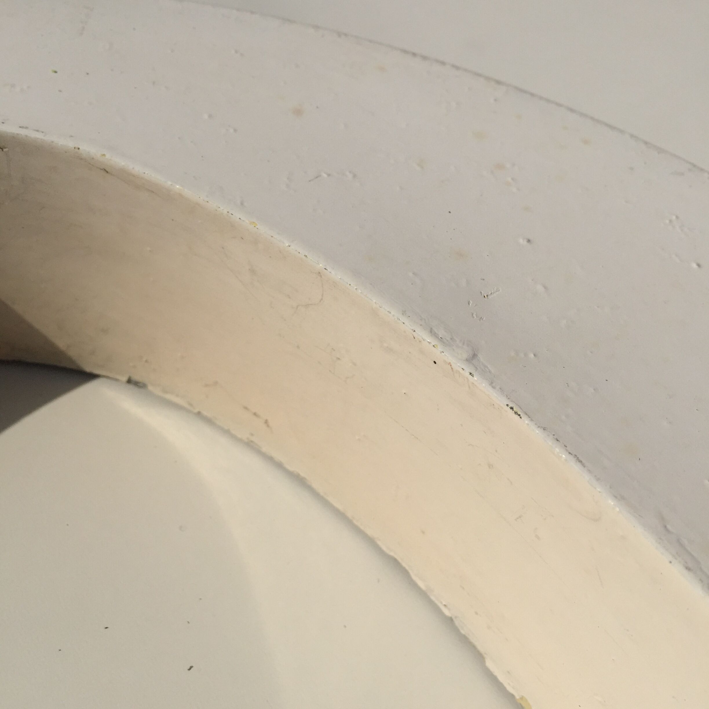 Metal letter o, metal sign